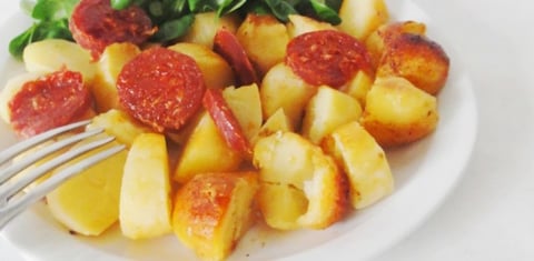 Pommes de Terre Sautées au Chorizo