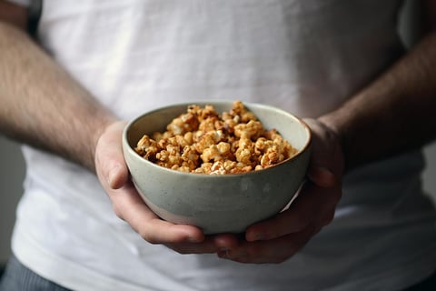 Popcorn au Caramel Salé