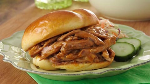 Porc Effiloché cuit à la Mijoteuse
