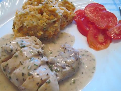Porc/poulet à la Crème et à L’érable à la Mijoteuse de Corralou
