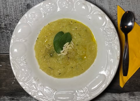 Potage à la Courge Spaghetti