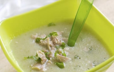 Potage de Haricots Verts au Concombre