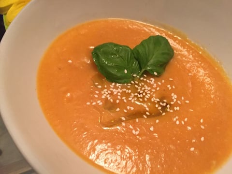 Potage aux Carottes et Patates Douces