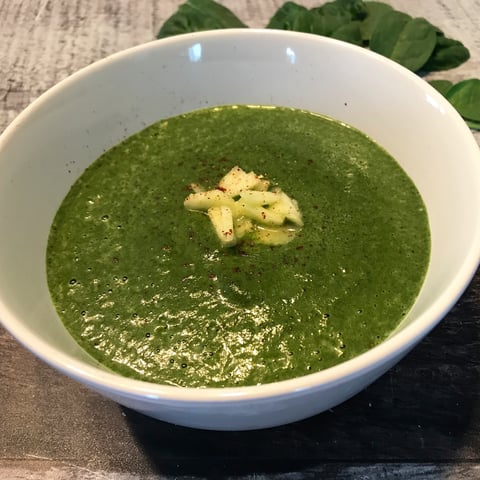 Potage aux Épinards et Pommes