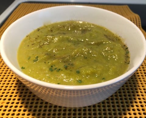 Potage Brocolis, Poireaux et Carottes