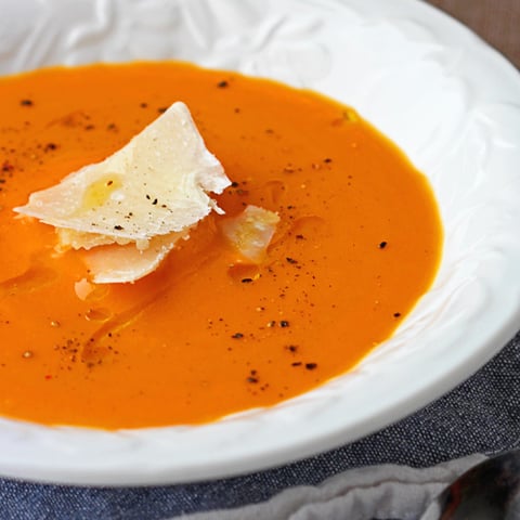 Potage de Carottes au Parmesan