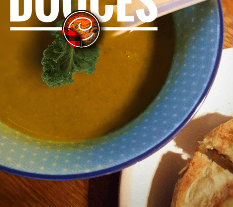Potage de Kale & Pommes de Terre Douces