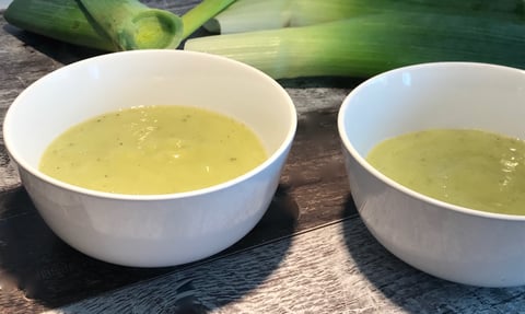 Potage de Poireaux et Pommes de Terre