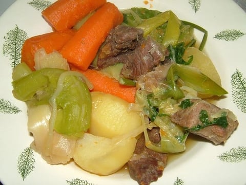 Potée de Chou et Boeuf
