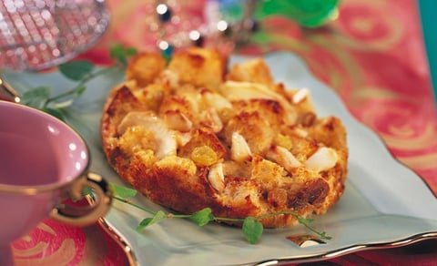 Pouding au Pain Pommes - Cannelle