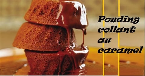 Pouding Collant au Caramel