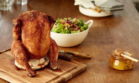 POULET À LA BIÈRE CUIT AU BBQ OU AU FOUR