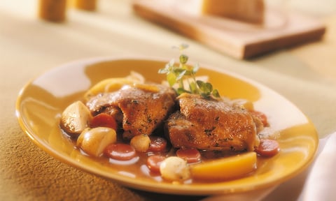 POULET À LA BONNE FEMME