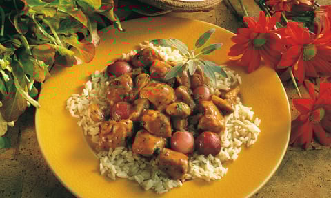 Poulet à la Bourguignonne