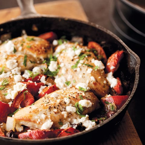Poulet à la Grecque aux Fines Herbes