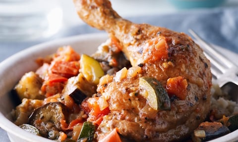 Poulet à la Méditerranéenne