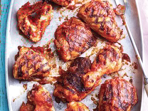 Poulet à la Sauce Barbecue