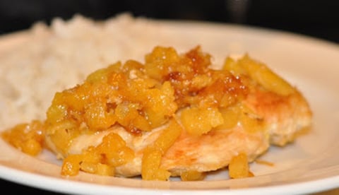 Sans Gluten: Poulet à L'ananas
