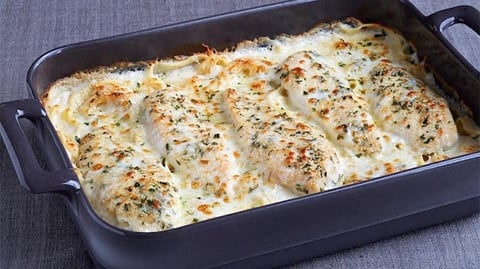 Poulet Alfredo aux Quatre Fromages