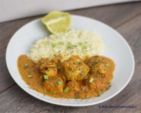 Poulet au Beurre Keto / cétogène / Instant Pot / Sans gluten