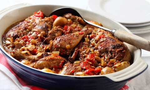 Poulet au Cari et Pommes de Terre