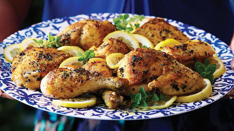 Poulet au Citron et à L’ail