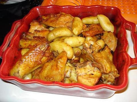 Poulet au Four à Portugaise
