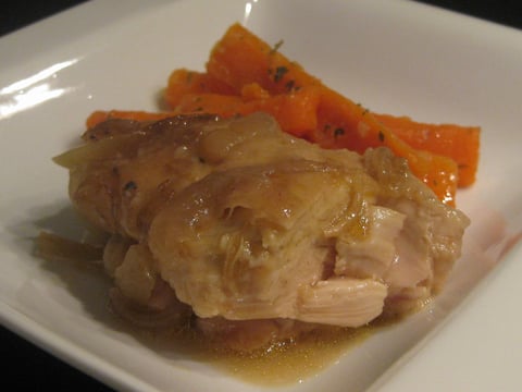 Poulet au Gingembre et aux Oignons D'Irène