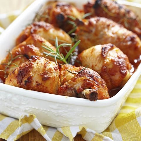 Poulet au Sirop D'érable