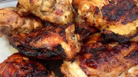 Poulet au Yaourt au Citron Grillé