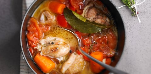 Poulet Basquaise