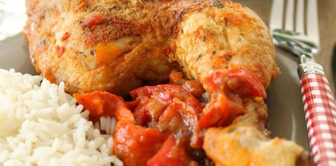 Poulet Basquaise Autocuiseur