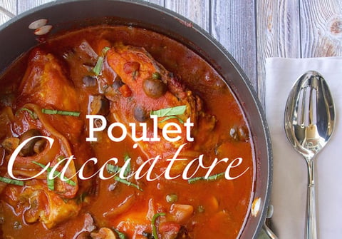 Poulet Cacciatore (poulet chasseur)