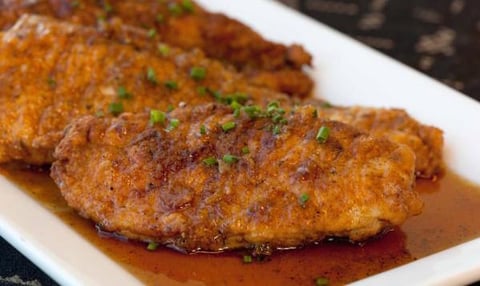 Poulet Croustillant au Miel