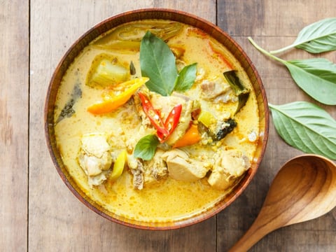 Poulet Curry Coco Simplissime