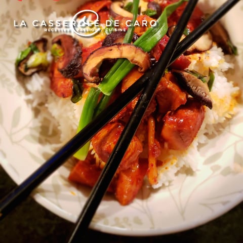 Poulet de Feu « buldak » Piquant Exotisme Oriental