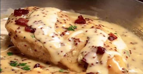 Poulet en Sauce Miel et Moutarde Prêt en 30 Minutes