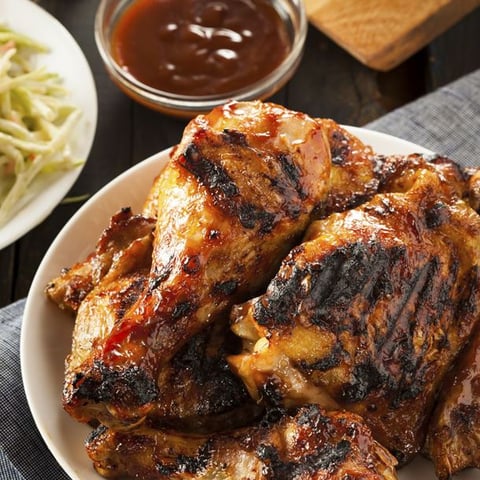 Poulet Épicé au Barbecue Façon Antillaise