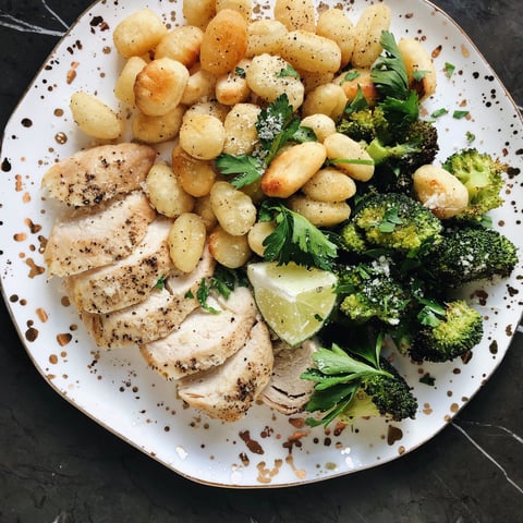 Poulet et Gnocchi Croustillants au Four
