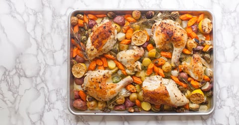 Poulet et Légumes au Citron