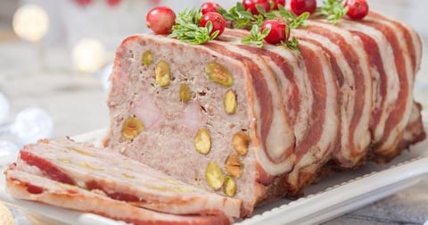 Poulet et Pistaches en Terrine