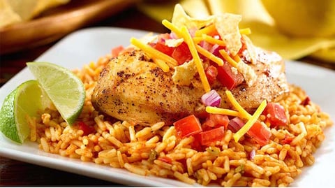 Poulet et Riz à la Lime Fiesta