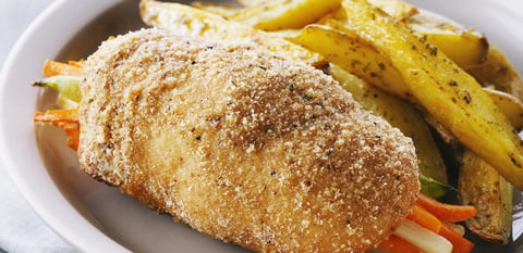 Poulet Farci aux Légumes