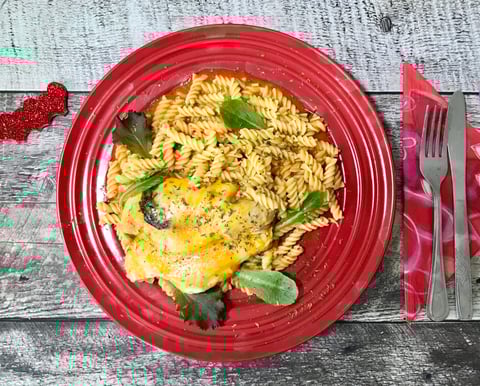 Poulet Farci de Fromage pour la St-Valentin