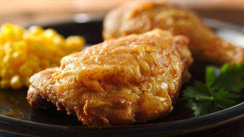 Poulet Frit à la Poêle
