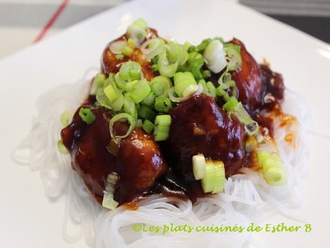 Poulet Général Tao à L'érable