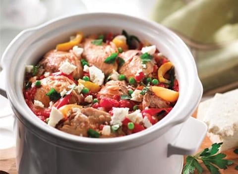 Poulet Méditerranéen Garni de Feta