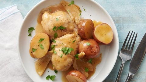 Poulet Miel et Ail à la Mijoteuse