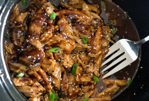 Poulet Miel et Ail dans la Mijoteuse