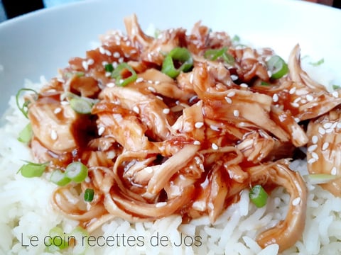 Poulet Miel et Ail (Mijoteuse)